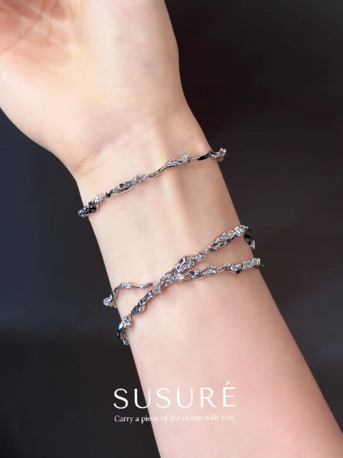 Glint Wave Bracelet