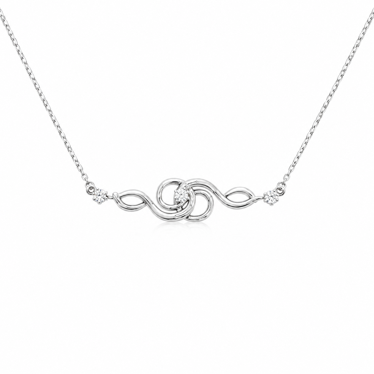 Glint Wave Necklace