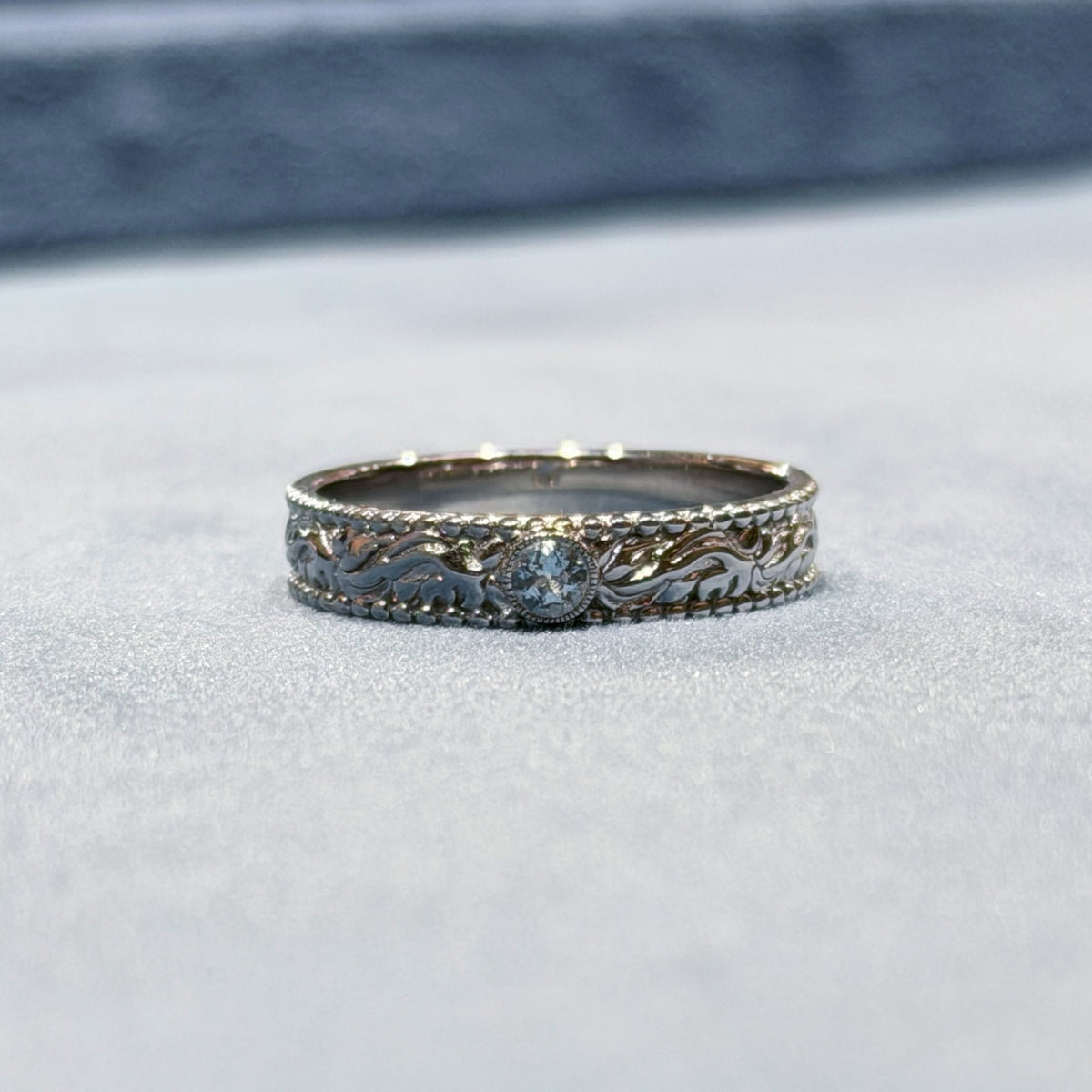 Swell Ornate Band Ring