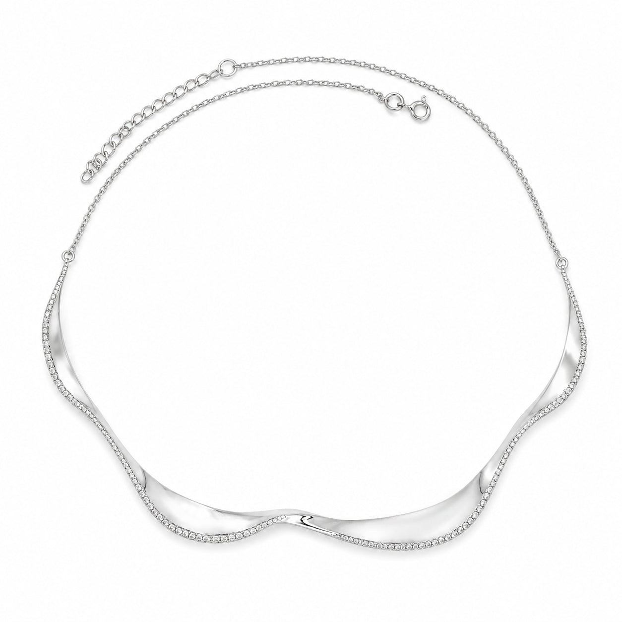 Glint Moissanite Choker