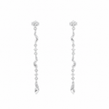 SUSURÉ Glint Wave Drop Earrings
