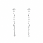 SUSURÉ Glint Wave Drop Earrings
