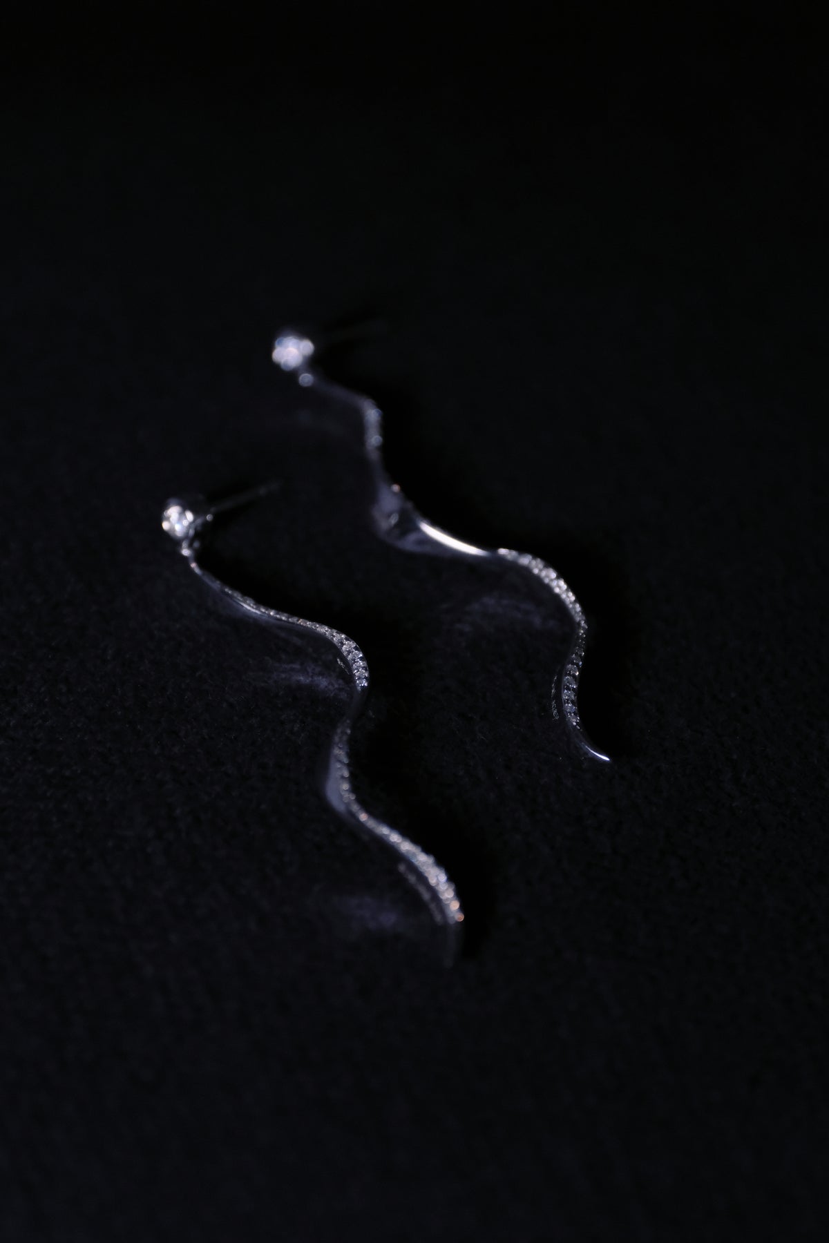 Glint Moissanite Earrings